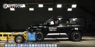 Гибридный Leopard 8 от BYD получил пять звёзд C-NCAP и стал самым безопасным внедорожником бренда