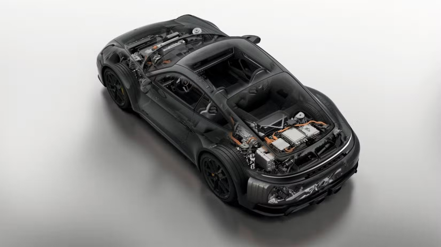 Porsche запатентовала гибридные турбины с электроприводом: прощай, «остановка потока» и провалы тяги