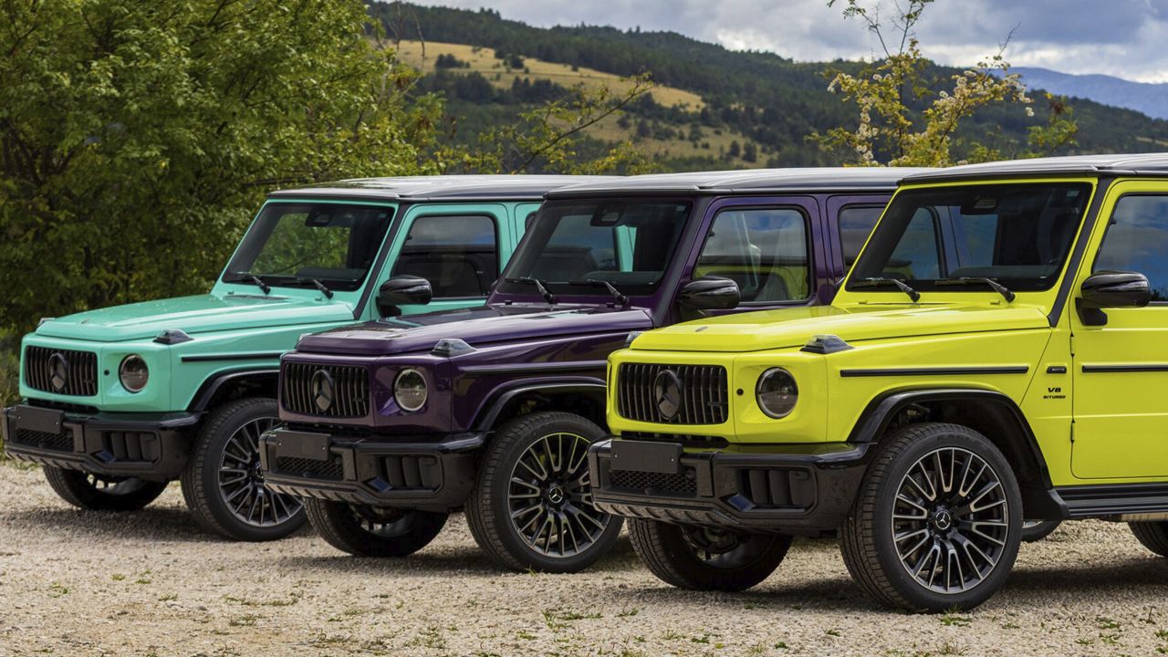 Mercedes-AMG G 63 MANUFAKTUR: три ярких цвета для героев и роскошь на заказ
