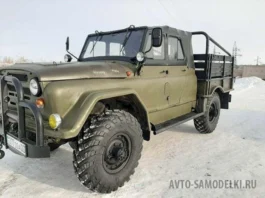 Парни с руками показали ГАЗу настоящее мастерство: они выпустили свою «Шишигу» для бездорожья