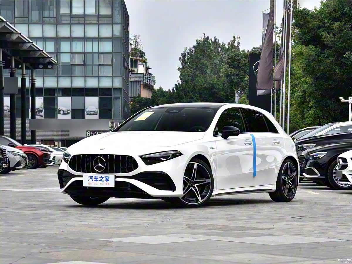 Mercedes-Benz A-class AMG 2026: обновление цвета и рост цены на 400 юаней для топовой версии
