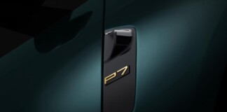 Xpeng P7 получил эксклюзивный 24-каратный золотой логотип бесплатно до конца 2025 года