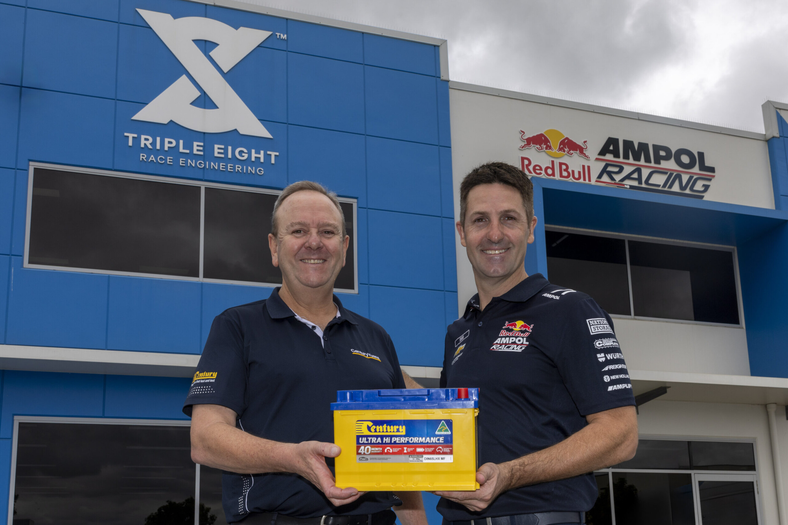 Century Batteries станет аккумуляторным партнером Red Bull Ampol Racing Team и даст имя этапу Supercars 2026