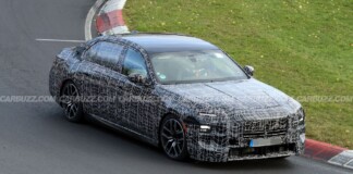 Обновленная BMW 7-Series раскрыла новые детали на тестах в Нюрбургринге: дебют уже близко