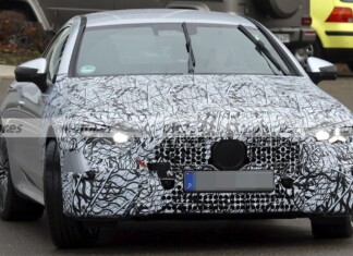 Обновленный Mercedes CLE Coupe 2027 впервые показали на шпионских фото: новые детали и элегантная решетка
