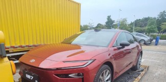 Toyota bZ7 дебютирует в Гуанчжоу: электрокар с лидаром, салоном Huawei и запасом хода до 710 км