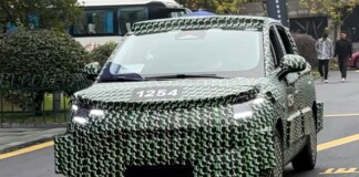 «Первые шпионские фото нового Leapmotor A10: компактный электрокроссовер дебютирует в Гуанчжоу»