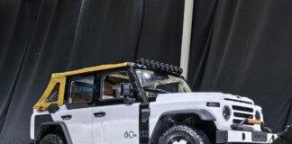 BAW 212 T01 представили в юбилейной версии с уникальным дизайном и брезентовой крышей