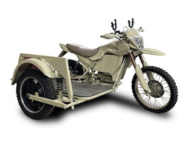 «Калашников» показал первый электрический «Иж-Эндуро» с коляской: до 120 км/ч и запас хода 100 км