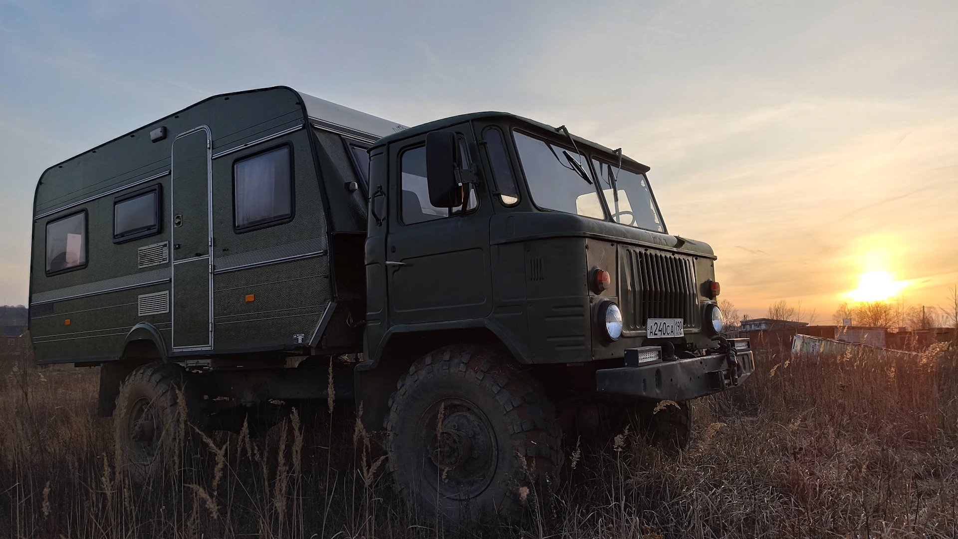 Умелец показал лучший ГАз-66, в котором можно жить: это не грузовик с завода