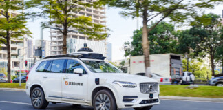В Гуанчжоу стартовал круглосуточный беспилотный сервис DiDi: полностью автономные такси уже на улицах