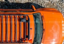 Набросок новейшего внедорожника УАЗ Патриот Некст 2026 частично раскрыли на авторских снимках