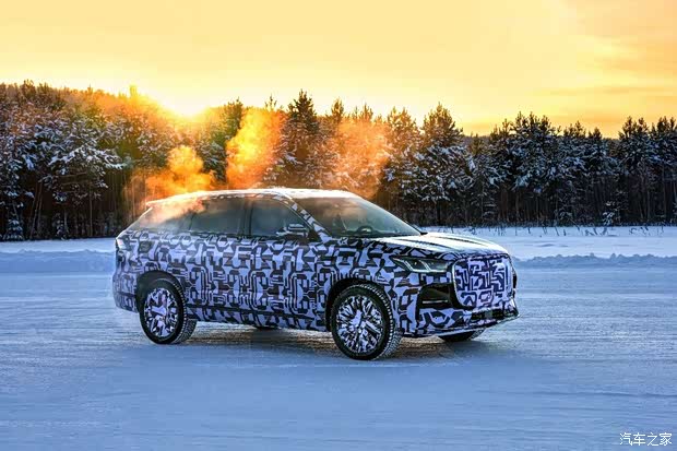 Chery Tiggo 9 впервые засняли на морозных испытаниях