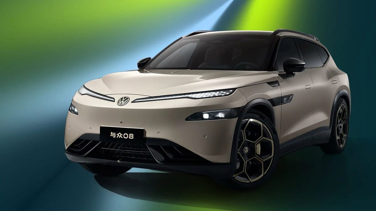 VW запустил серийный ID.UNYX 08: кроссовер создан с Xpeng за 24 месяца