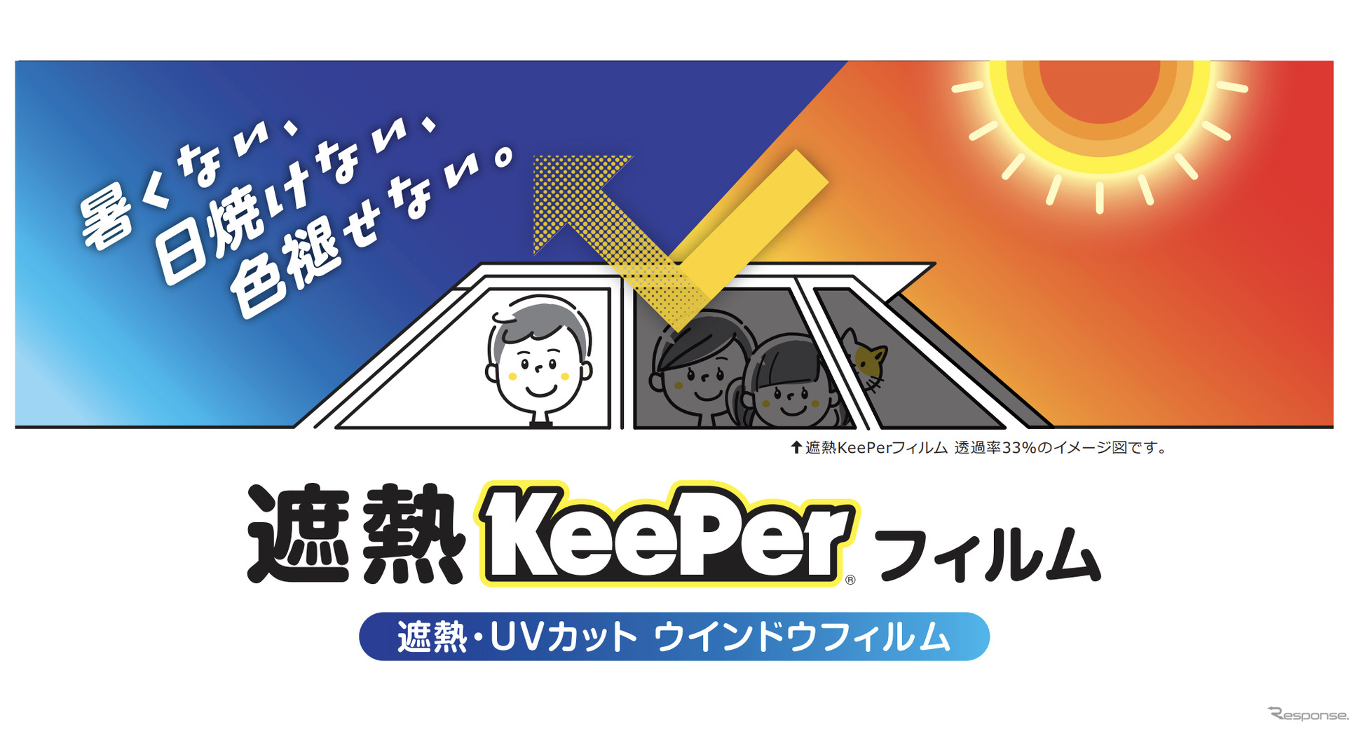 Keeper Giken запустила в Японии услугу по установке пленки Keeper Film: салон меньше греется, УФ блокируется полностью