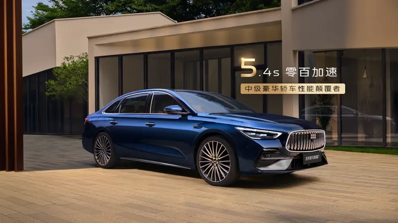 Geely Galaxy 7 дебютировал: 312 кВт, 5,4 с до 100 км/ч и 5-метровый кузов