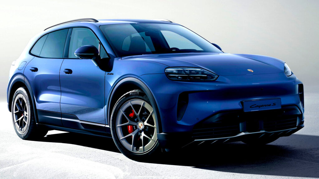 Porsche Cayenne S Electric: 657 л.с. и зарядка за 16 минут