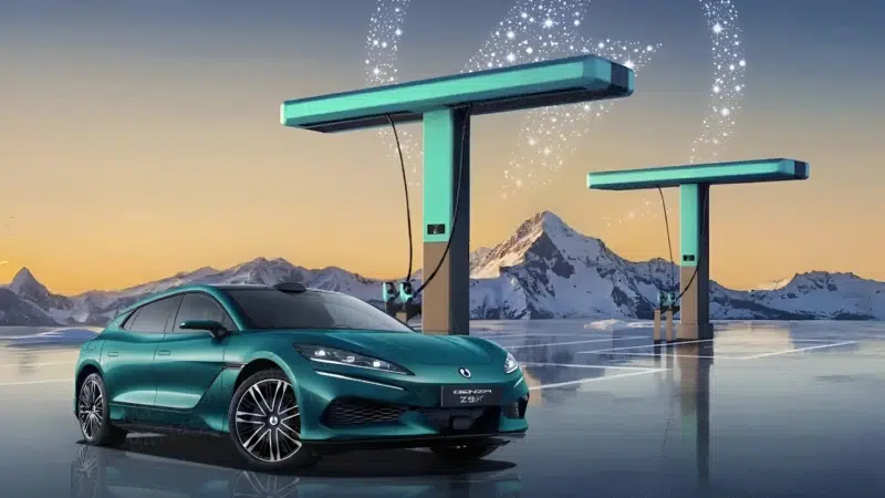 BYD Looking Up заряжается до 100% за 9 минут и едет по воде