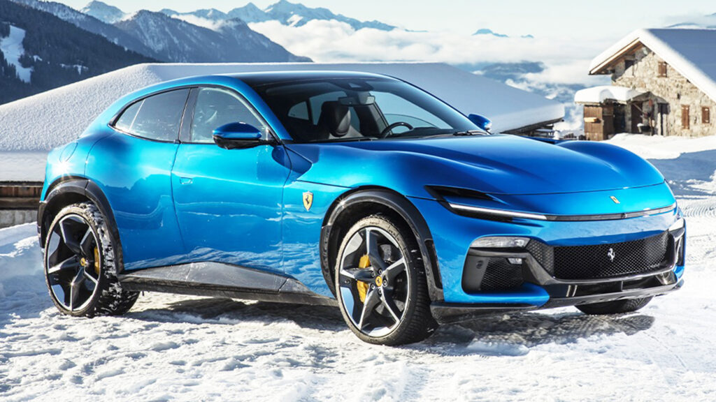 Ferrari готовит заряженный Purosangue против Urus Performante