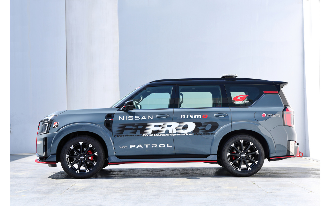 Nissan Patrol NISMO на 495 л.с. стал спасателем в SUPER GT