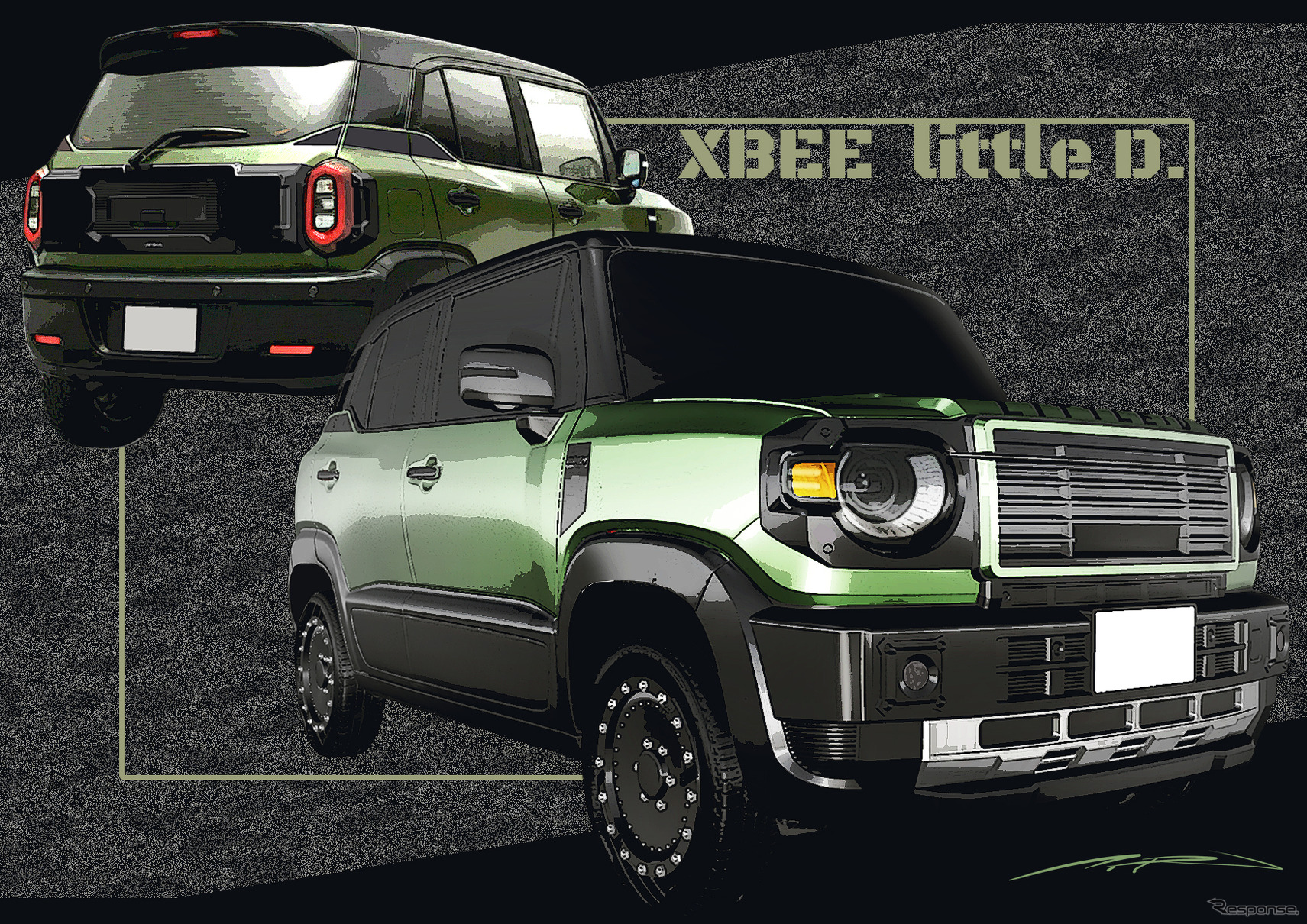 Damd нарядит Suzuki XBEE в два обвеса с разным характером