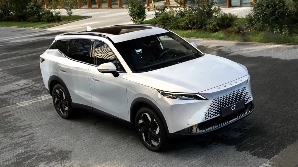 Omoda C7 в Китае: мотор 200 л.с. вместо урезанных 150