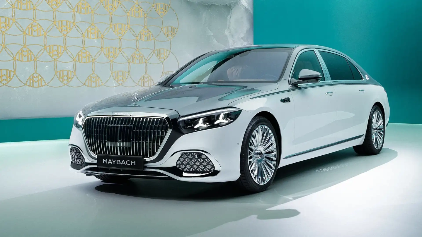 Mercedes-Maybach S-класса 2027 года: 64 логотипа и V12 за неизвестную сумму