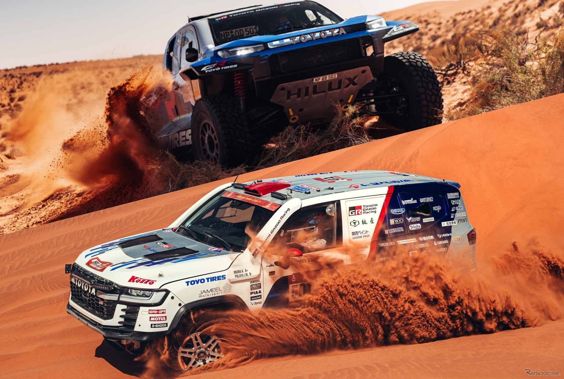 Toyota Land Cruiser 300 GR дебютировал на Дакаре-2026 и финишировал третьим