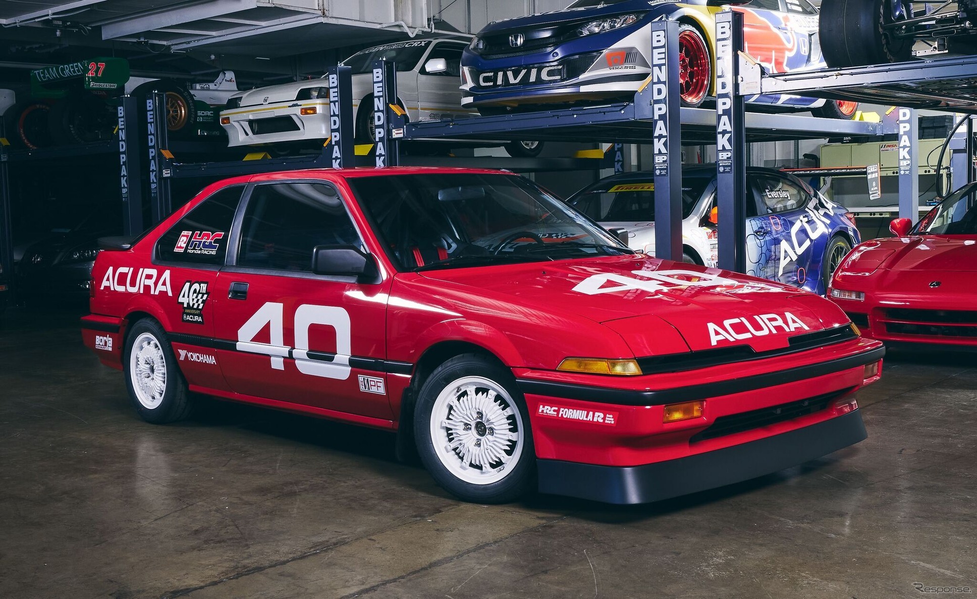 Acura показала гоночную Integra 40 Racer в честь юбилея бренда