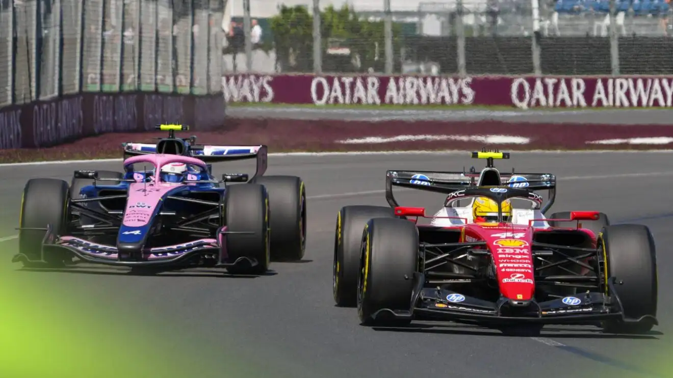 Хэмилтон едва не врезался в Колапинто на Гран-при Австралии