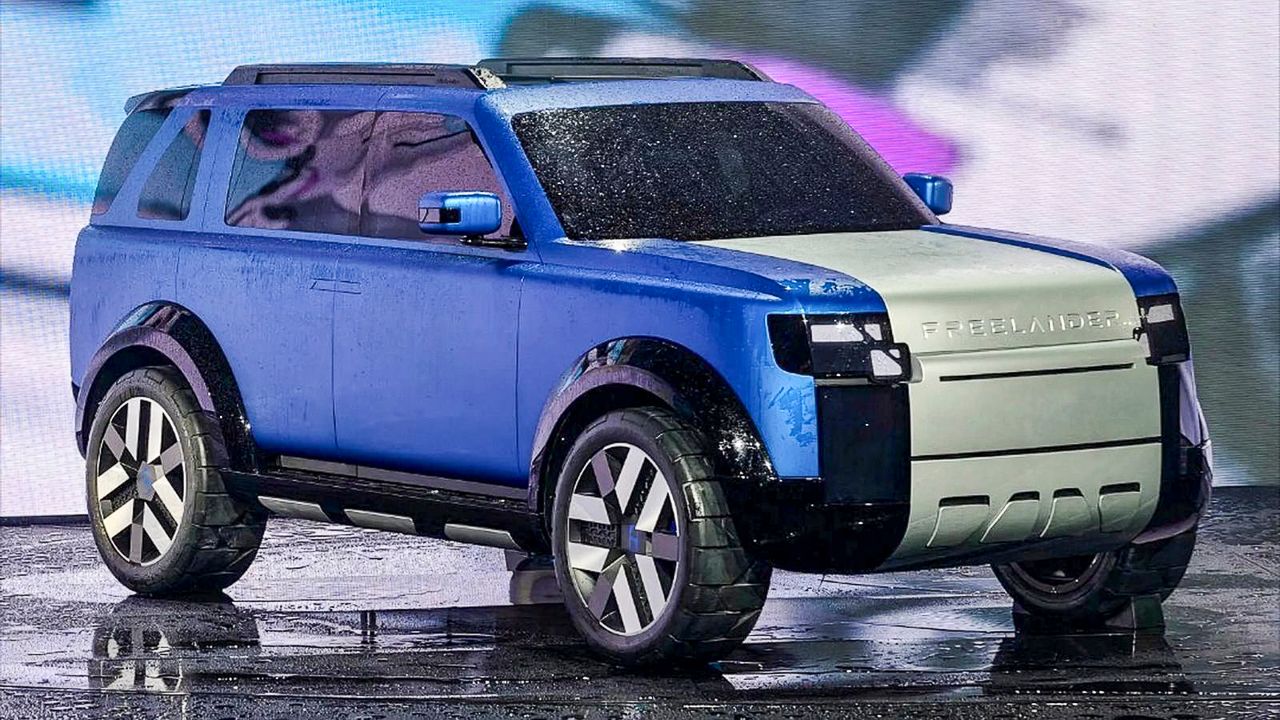 «Freelander» возродился как бренд JLR и Chery: первое авто сняли на фото