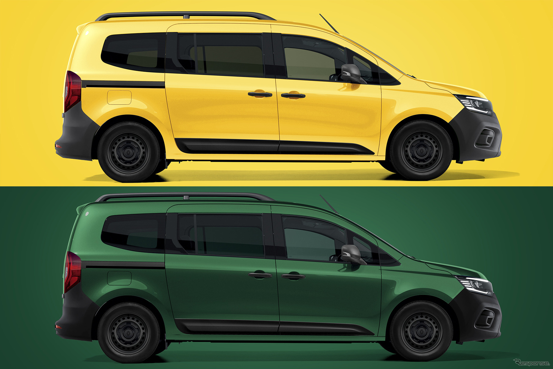 Grand Kangoo Creole: 100 лотерейных минивэнов в цветах почты Франции