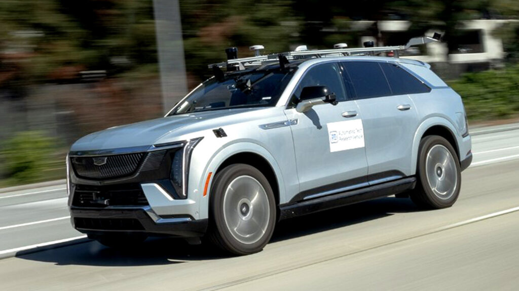 GM начала тестировать беспилотный Cadillac Escalade IQ: дебют в 2028 году