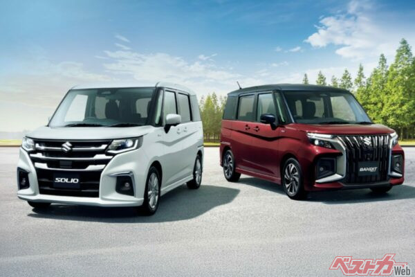 Suzuki обновил Solio 2025: электронный ручник и другое лицо