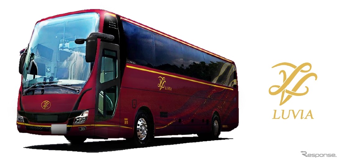 «Роскошный» автобус LUVIA: 18 мест и 1050 мм между рядами