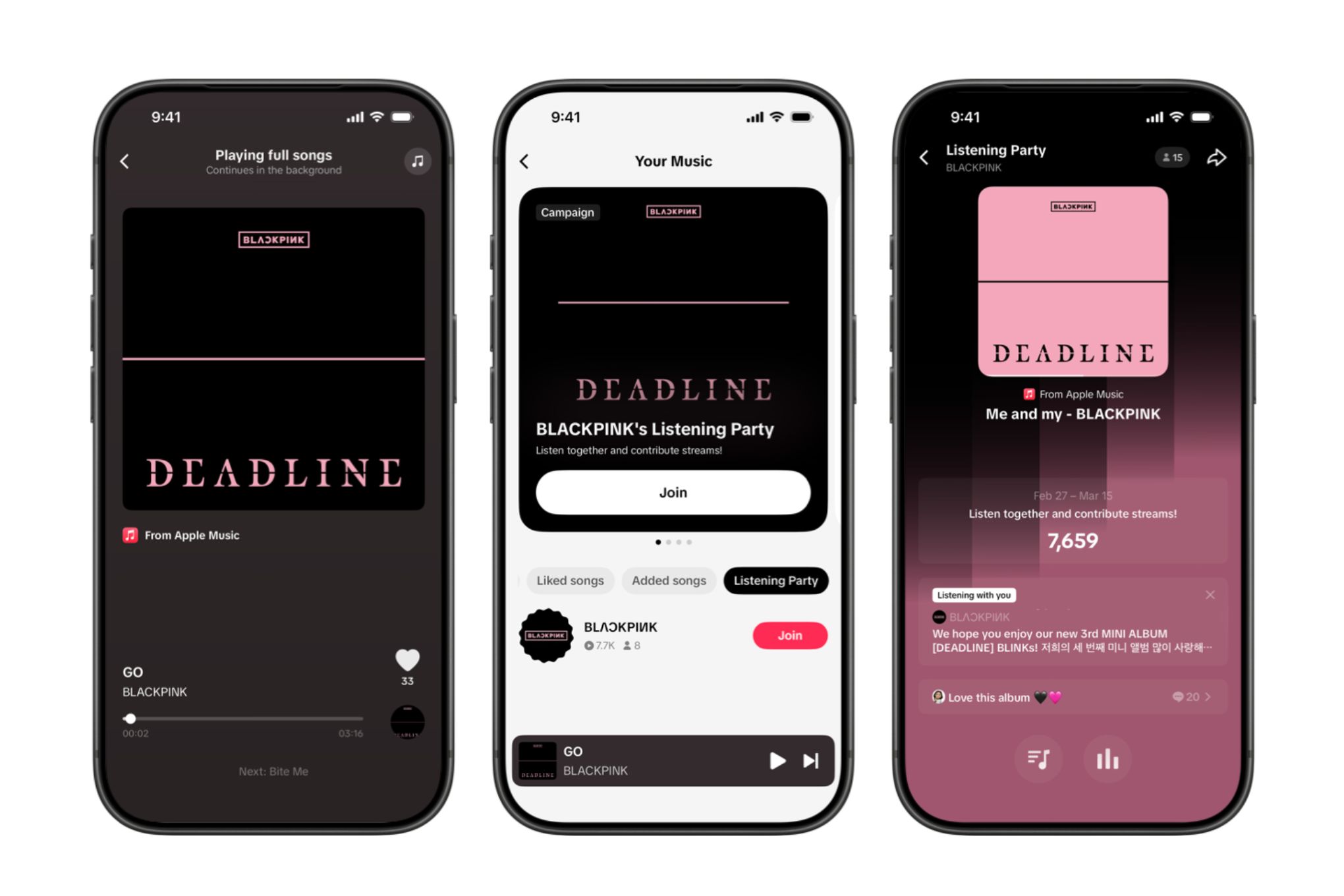 Apple Music и TikTok запустят «Вечеринку прослушивания»