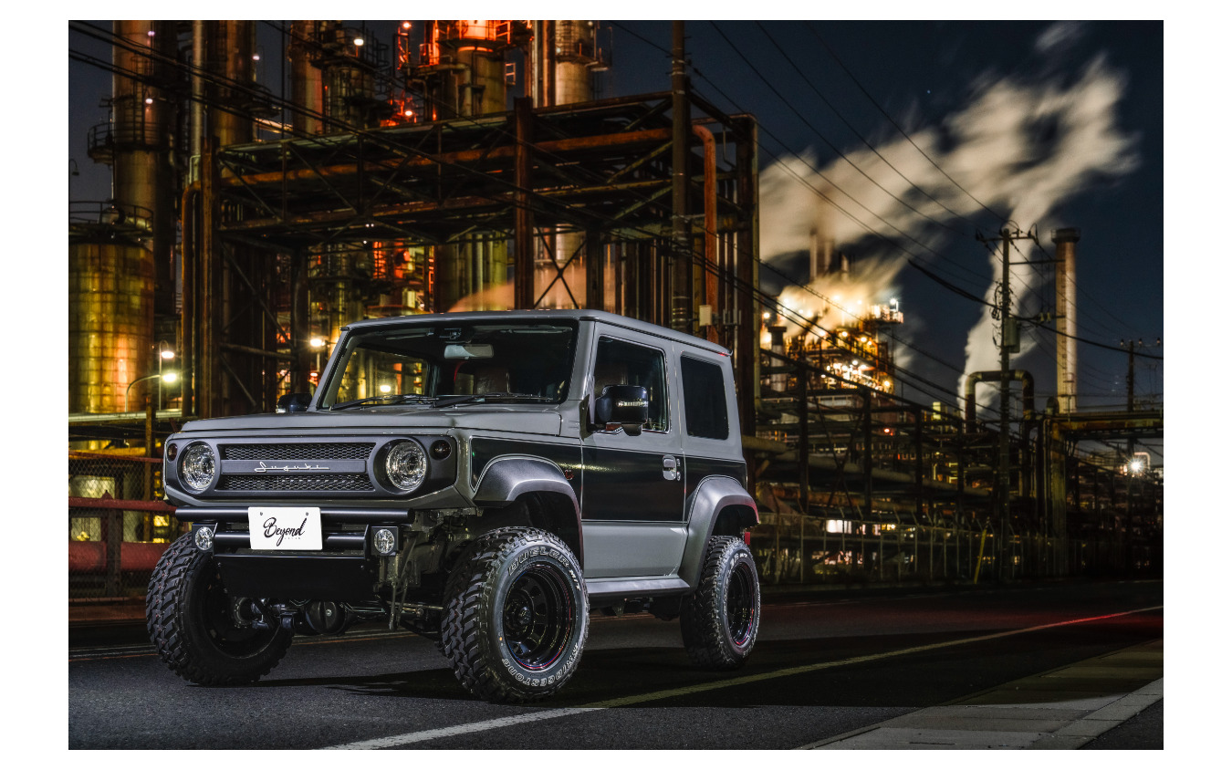 Сузуки Джимни получил стальные трубчатые бамперы CODE23