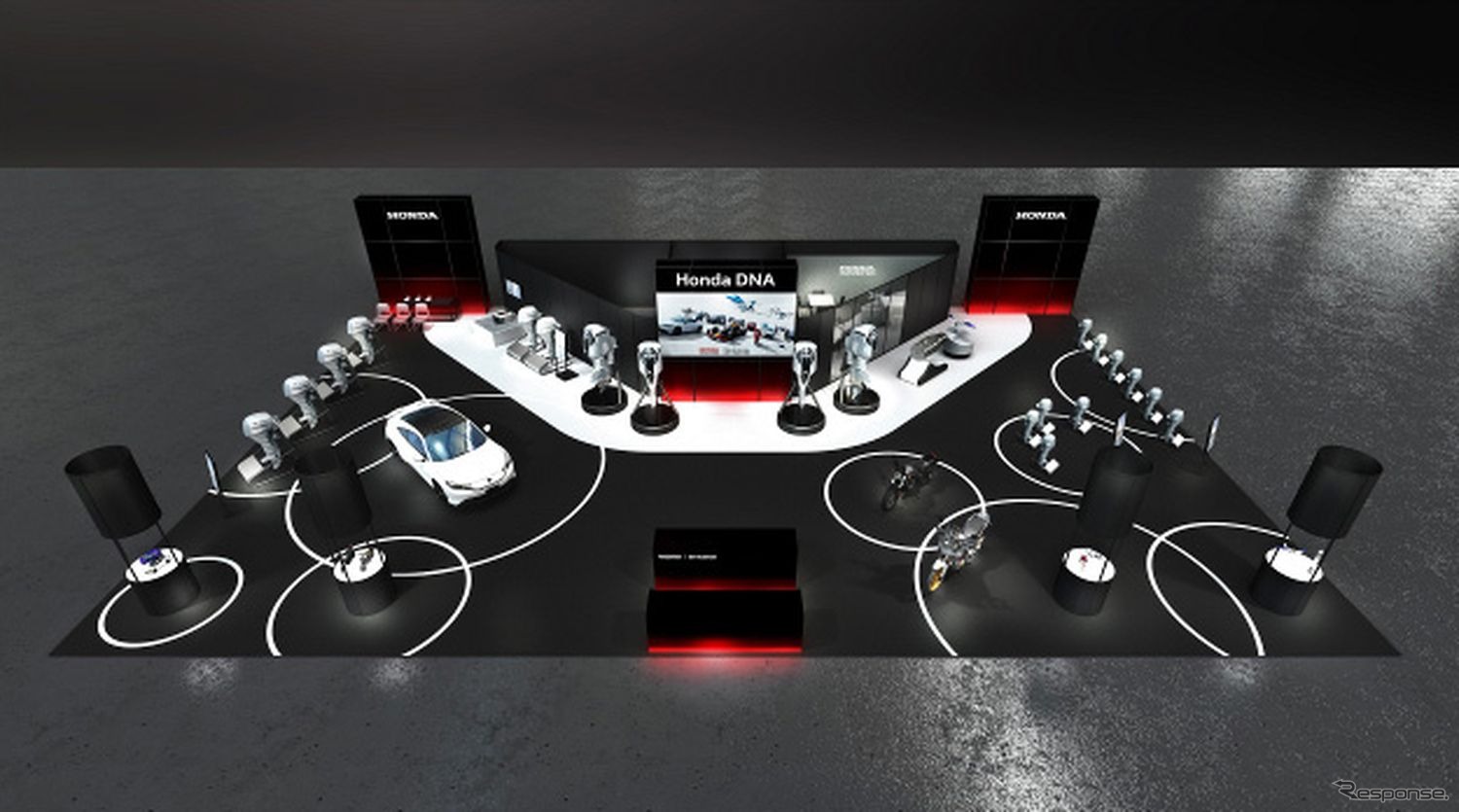 Honda покажет мотор BF350 в новом цвете на выставке в Японии