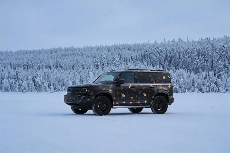 Geely Galaxy Battleship прошел «лосиный тест» при -30°C