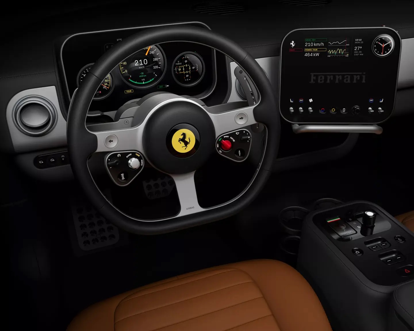 Ferrari оценила первый электрокар Luce в 550 000 евро