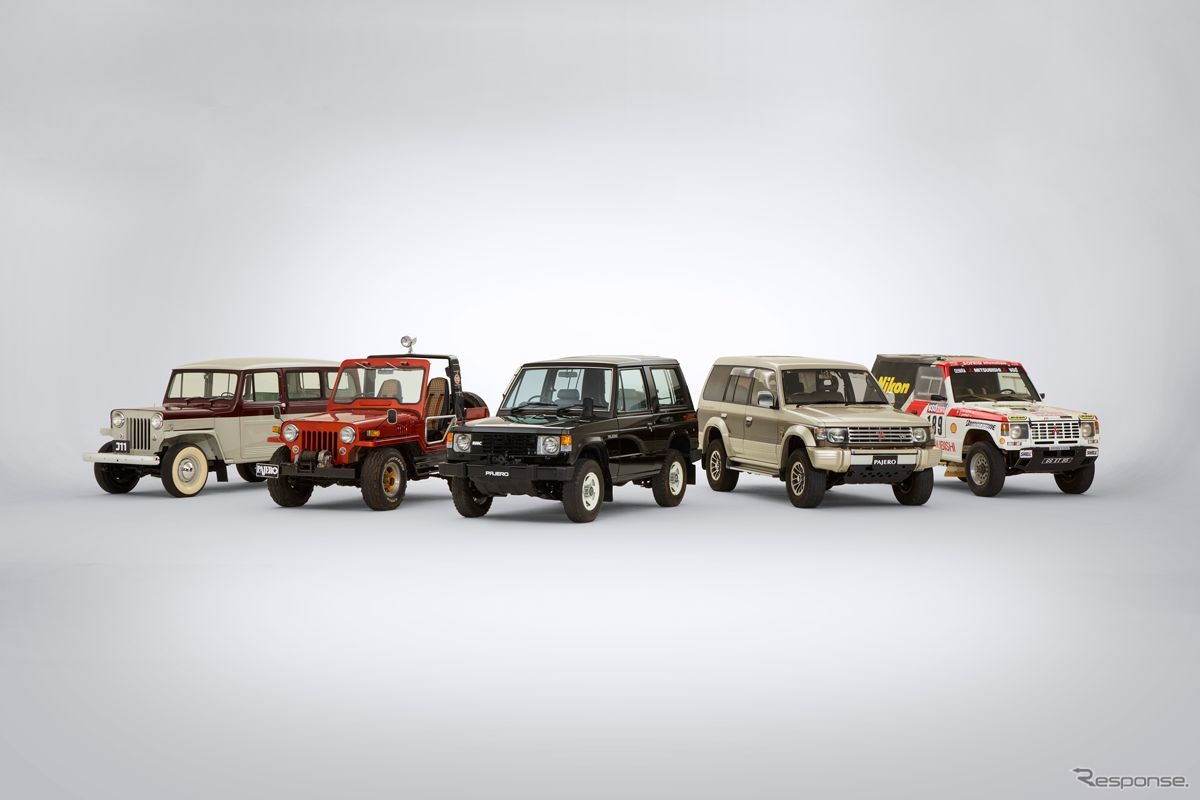 Mitsubishi покажет пять легендарных авто на выставке 2026 года