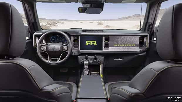 Ford Bronco RTR: лаймовый салон и доработанный мотор. Авто сняли на фото