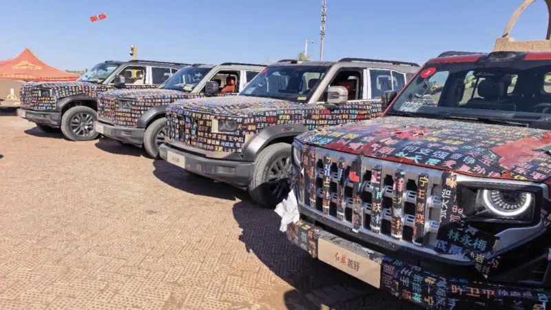 Hongqi P567: рамный внедорожник на 831 л.с. дебютирует в апреле