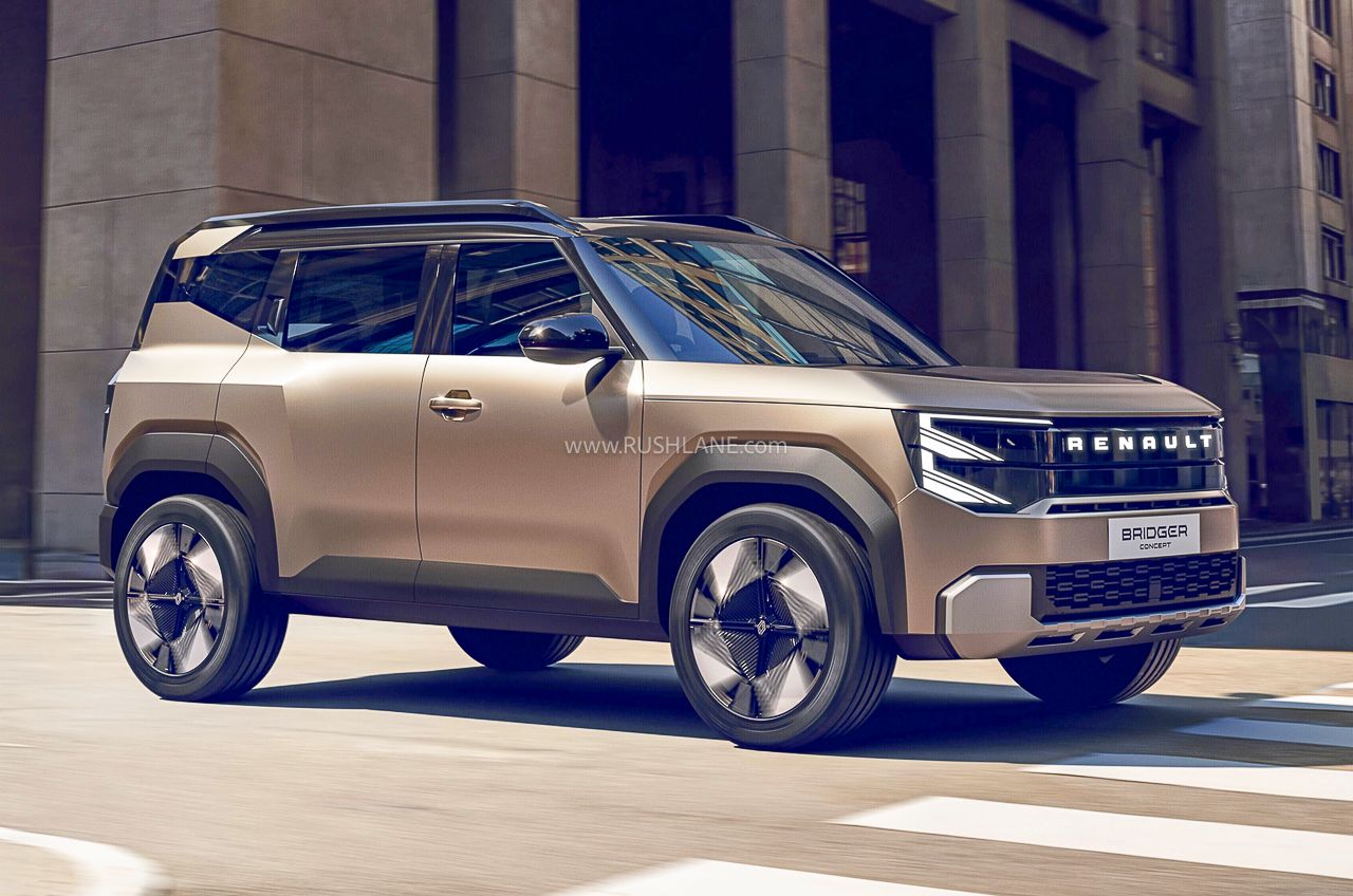 Renault Bridger: первый электрокар для Индии с запасом хода 500 км