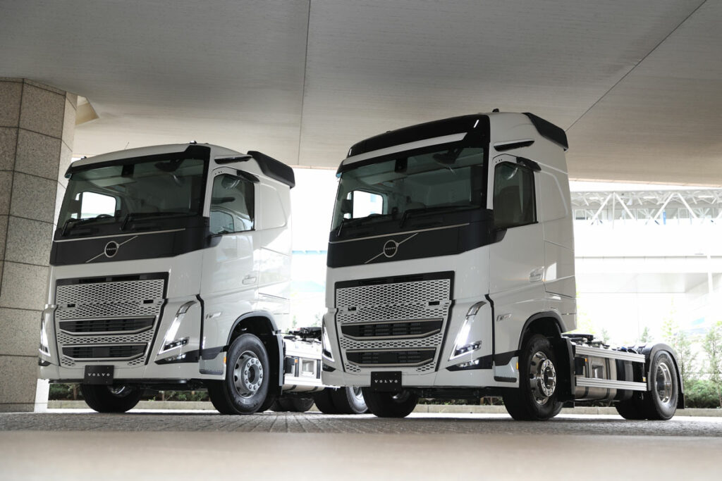 Volvo FH 2026 лишился боковых зеркал — впервые в Японии