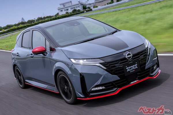 Nissan Note Aura NISMO 4WD обновился: разгон в поворотах стал ошеломляющим