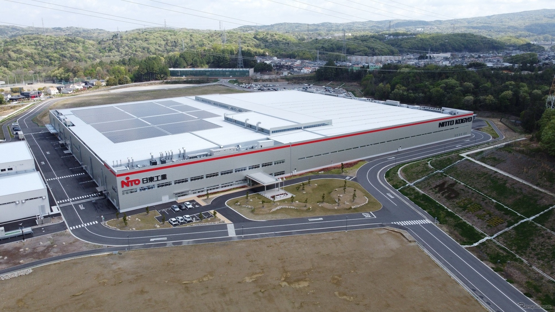 Nitto Kogyo испытает гибкие солнечные панели на заводе в Сето