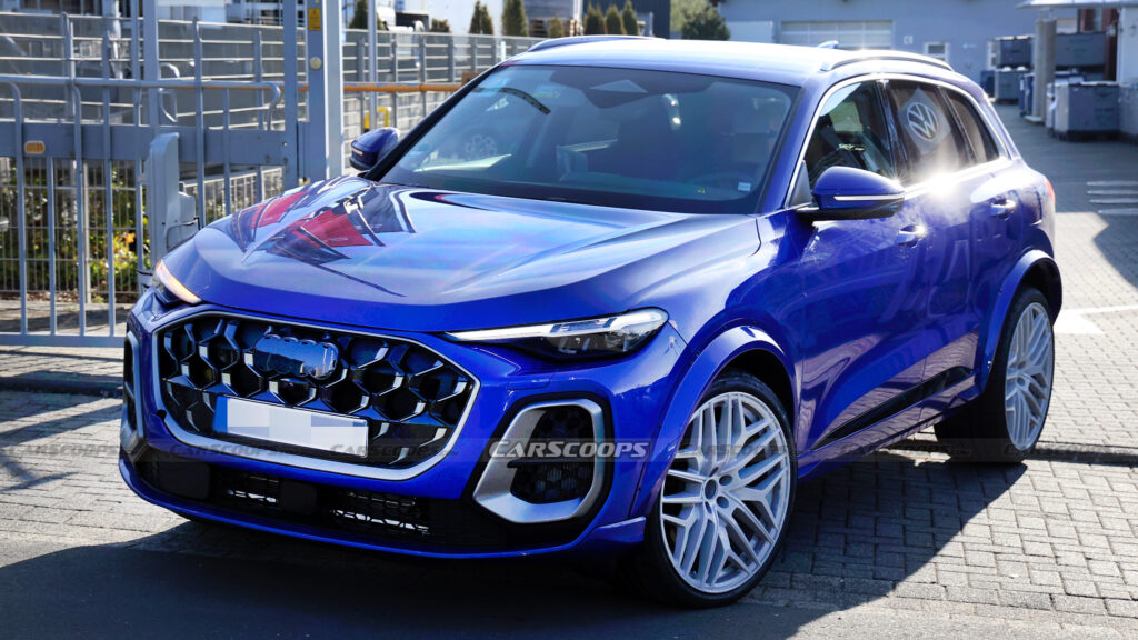 Шпионы поймали Audi RSQ5: 630 сил и разгон до 100 за 3,7 с
