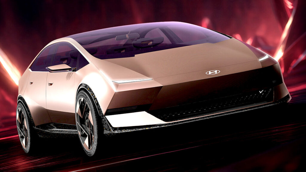 Hyundai впервые показал Ioniq Venus и Earth: седан и внедорожник для Китая