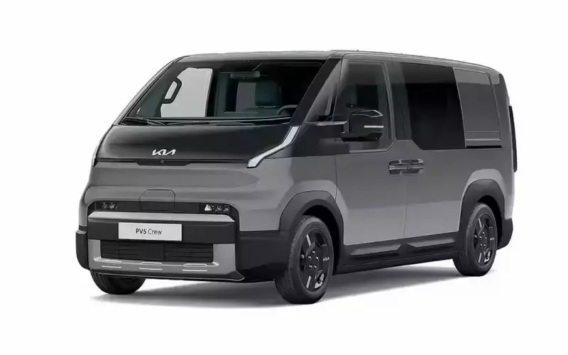 Kia PV5 Crew Van меняет конфигурацию на ходу за секунды
